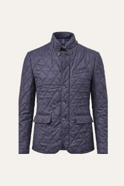 QUILTED ZIPPER JACKET